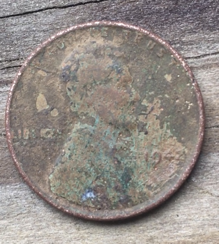 1942-Lincoln-Wheat-Cent-Struck-On-Ecuador-Centavos-Planchet?-2.8-Grams