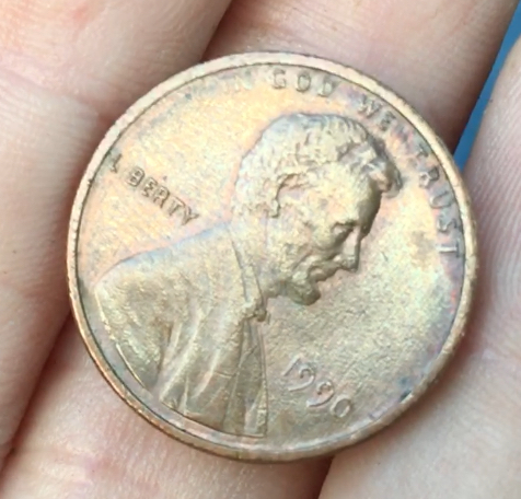 Missing-Letters/Numbers-1990-&-1999-Lincoln-Cent