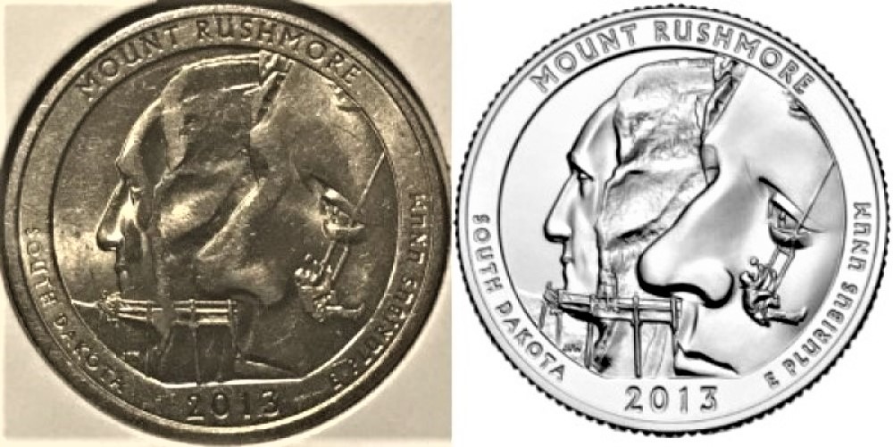2013-P-Mount-Rushmore-Quarter:-Grease-Strikethrough