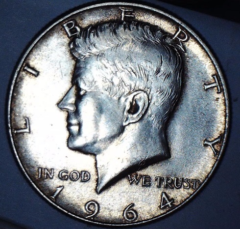1964-Kennedy-Half-For-Grading