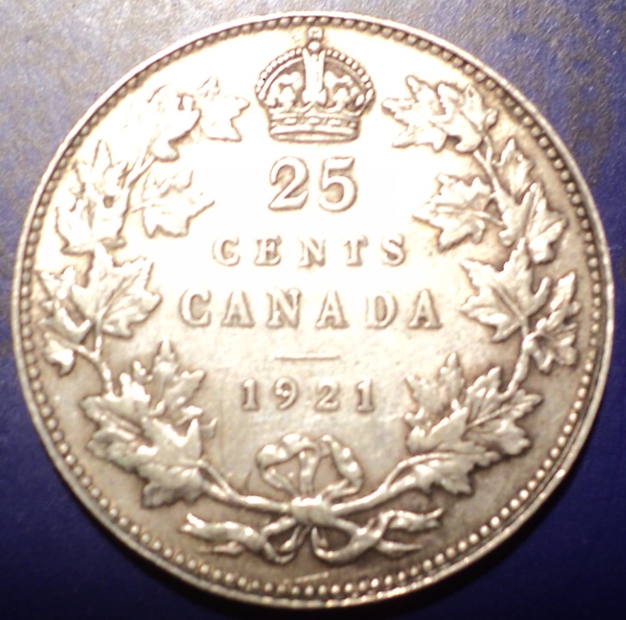 1921-Canada-Ag-$0.25