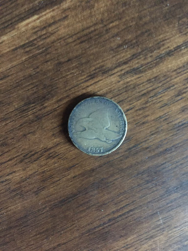 1857-Flying-Eagle-Please-Estimate-Grade-: