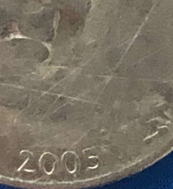 2005-Nickel--Mint-Error-Or-Sanded-Down