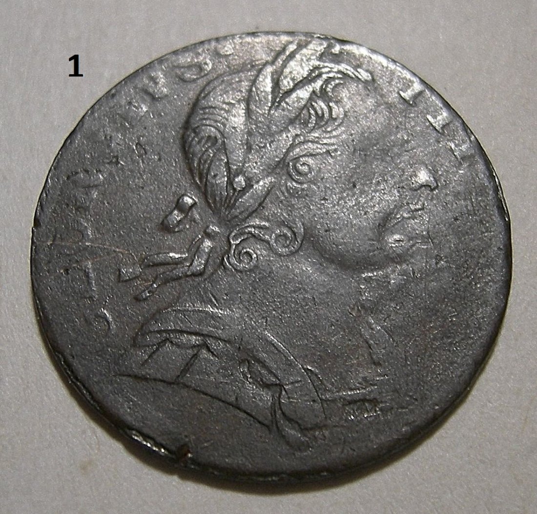 Geo-III-Farthings-&-1/2p's---Need-Id's,-Vlack-#s,-Etc.