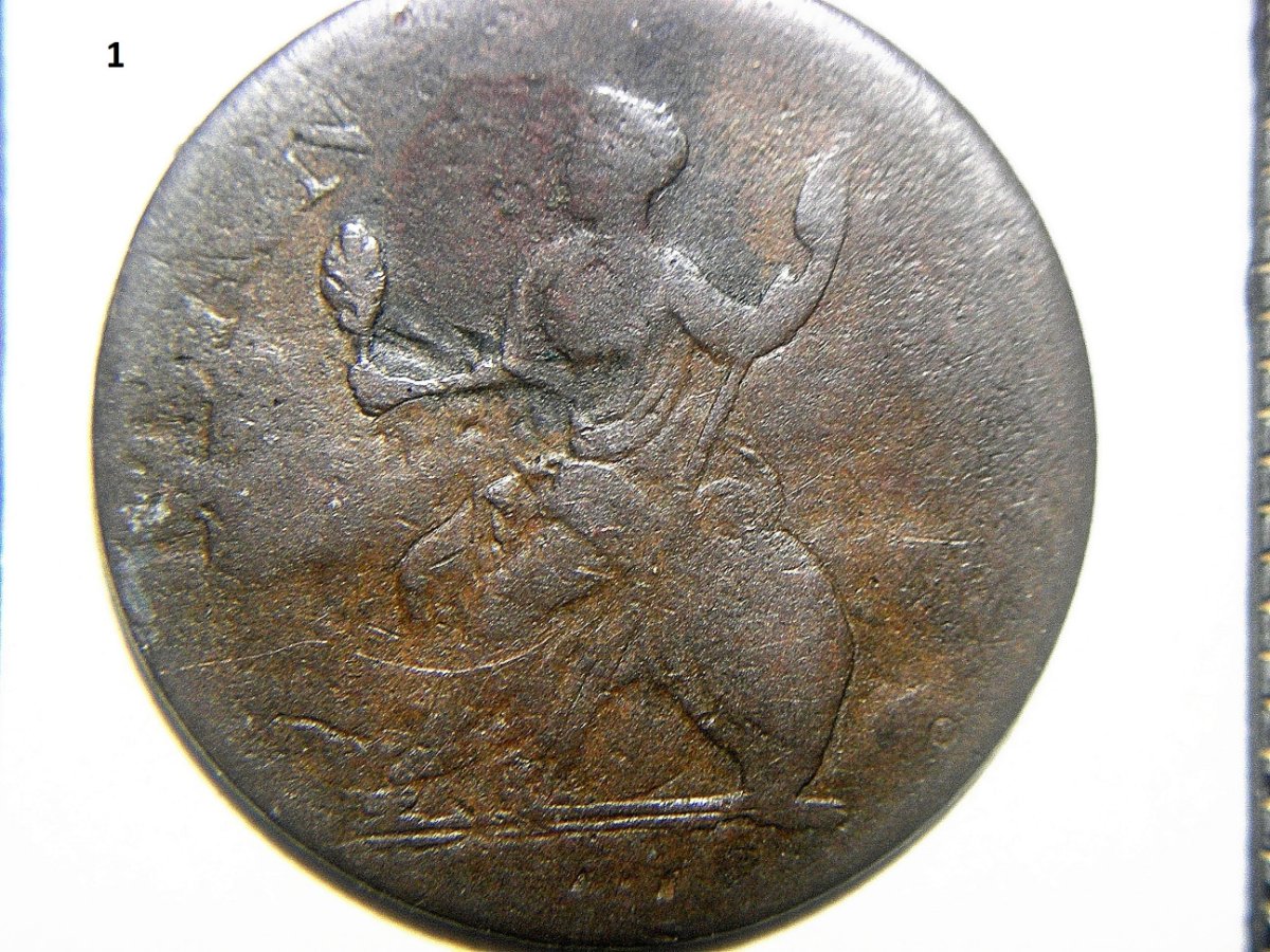 Geo-III-Farthings-&-1/2p's---Need-Id's,-Vlack-#s,-Etc.