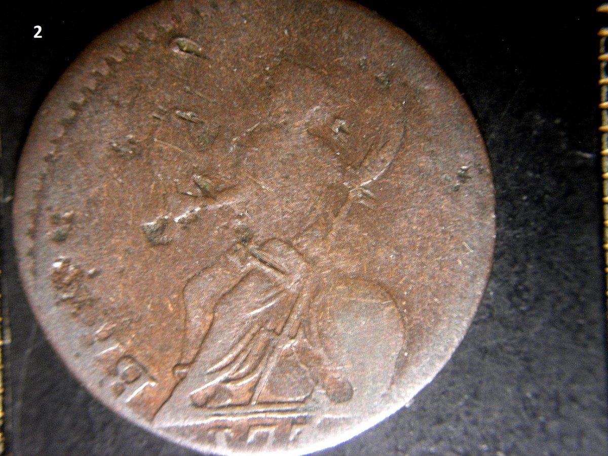 Geo-III-Farthings-&-1/2p's---Need-Id's,-Vlack-#s,-Etc.