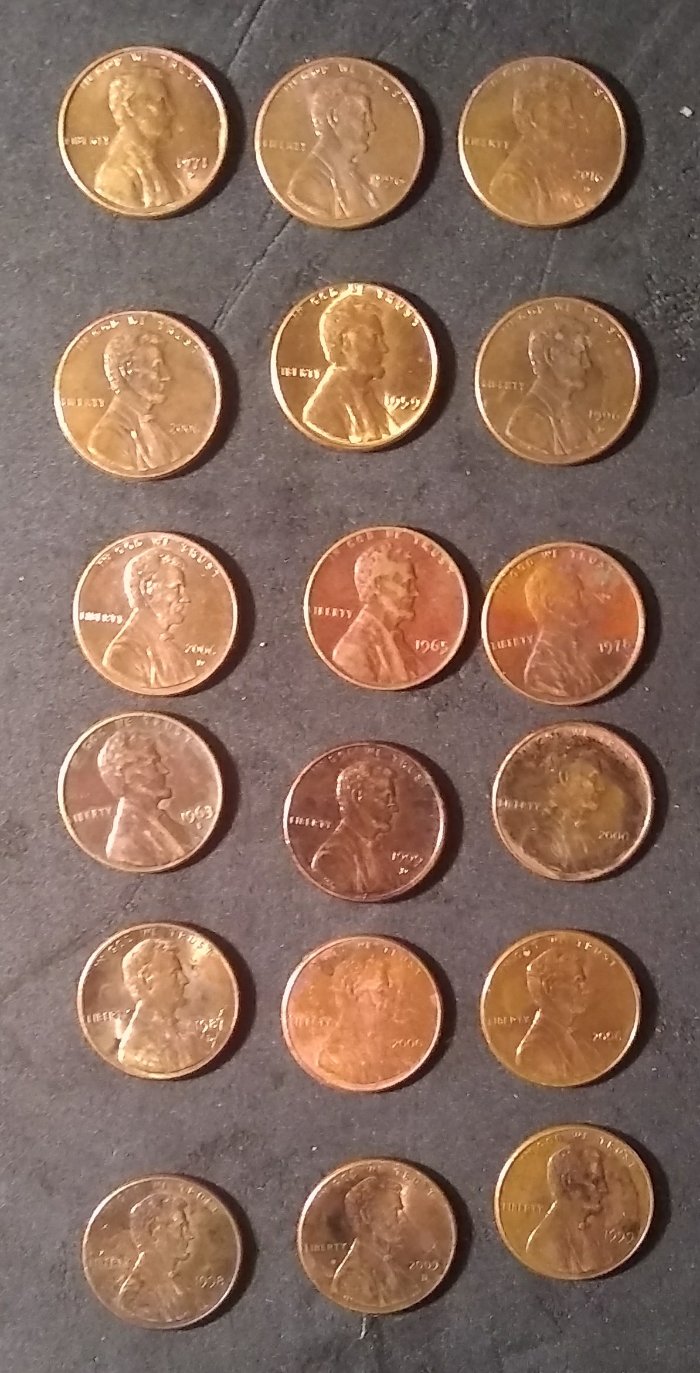 Lincoln-Pennys-Multiple-Colors-Are-Lamination-Error?