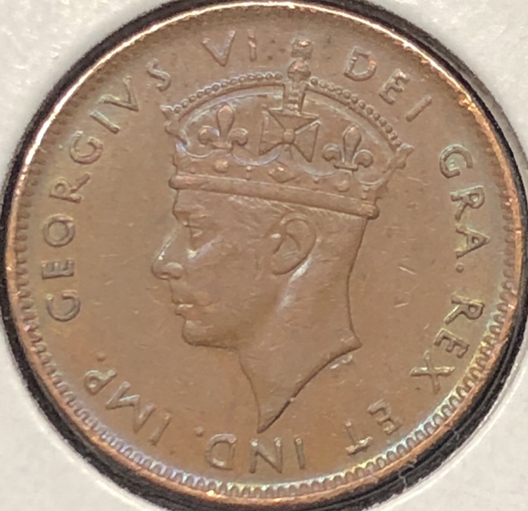 Fabulous-1943-Newfoundland-One-Cent,-Grading-&-Discussion