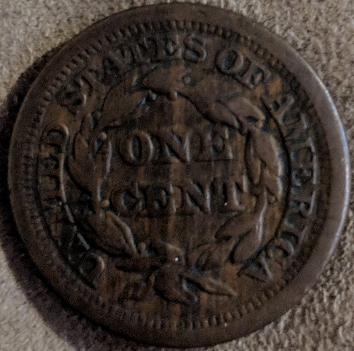 1850-Large-Cent-Edit:-Cleaning-Error-Reverse