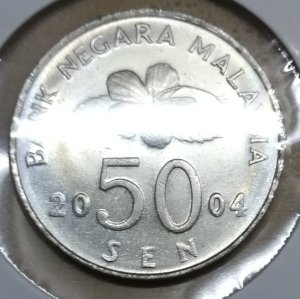 Malaysia-Flower-Rainbow-Toning-Shade-Ring-Clash-50-Sen-Coin-Check-It-Out