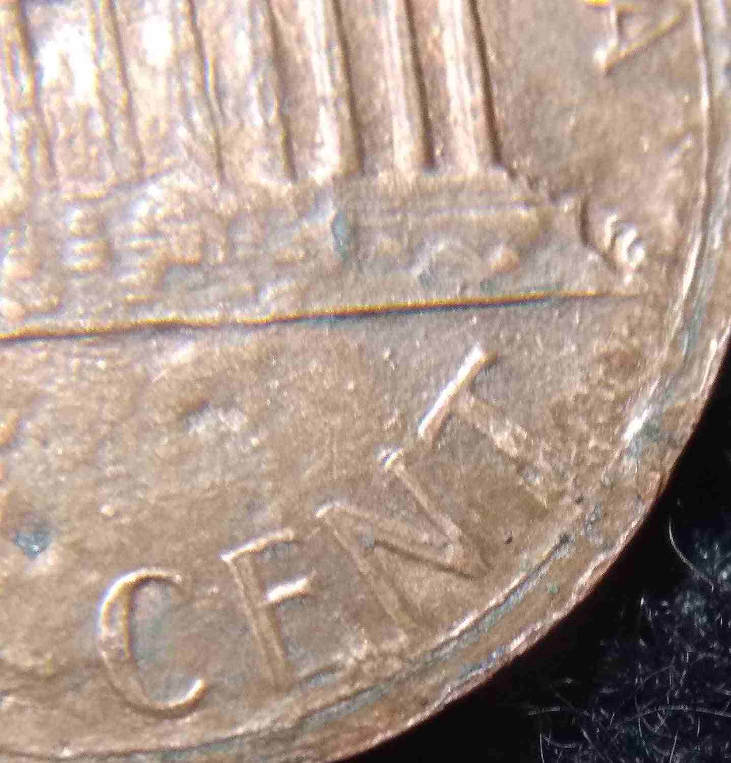 1985-D-Lincoln-Memorial-Cent---What-Type-Of-Error-Is-This.--Should-I-Send-It-To-PCGS?-Vise-Job