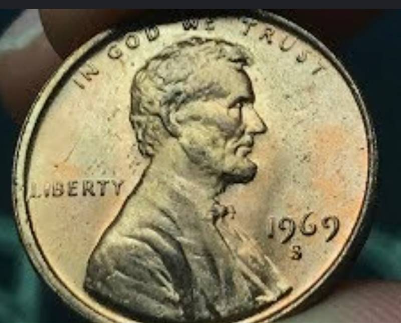 1969-D-Penny-Double-With-A-Raised-Line