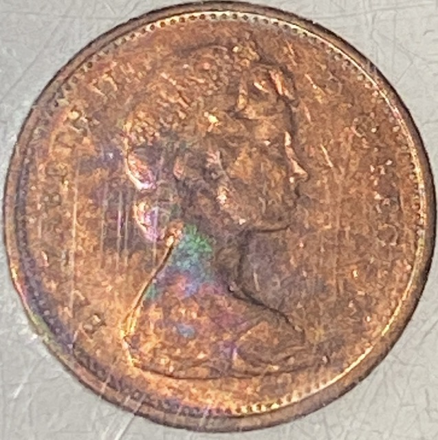 1965-Rainbow-Canadian-Pennies