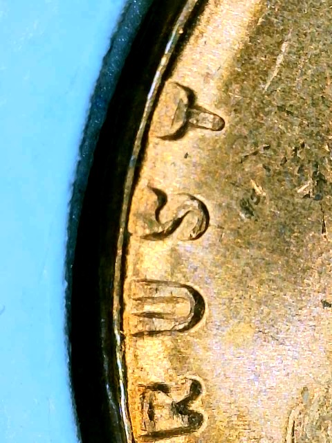 1956-P-Lincoln-Cent-Letters-On-The-Rim