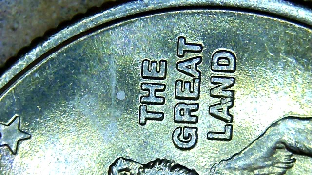 Alaska-State-Quarter.-Bear-No-Eye,-Cud's-,-Extra-Claw?