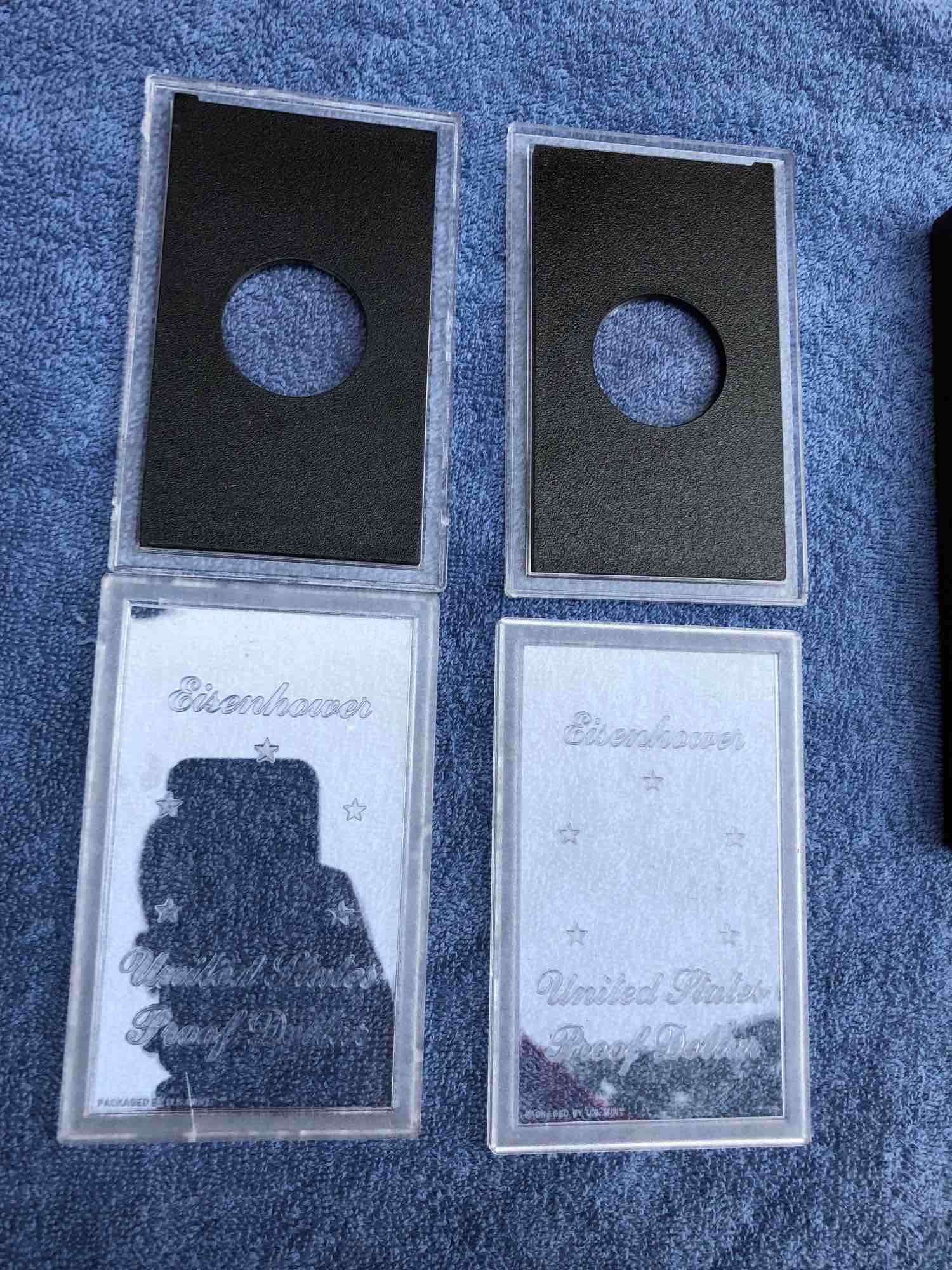 Free---Two-US-Mint-Eisenhower-40%-Proof-Holders