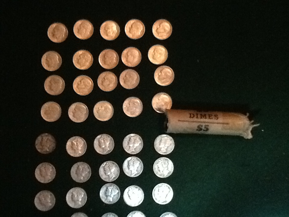 Whole-Roll-Of-Silver-Dimes-Found-On-Sidewalk!