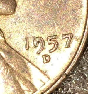 1957-D-Penny-DD,-DDD,-Or-Machine-Wear?