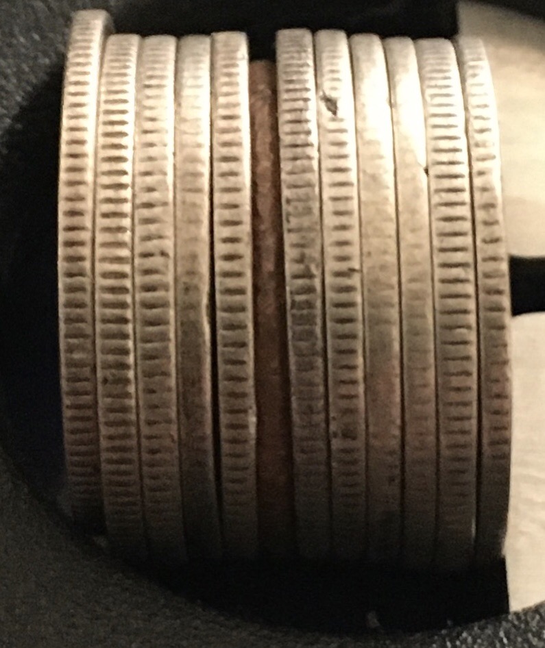1965-Jefferson-Dime-On-Different-Planchette?