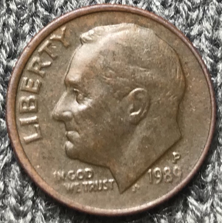 1989-Roosevelt-Dime,-Copper?