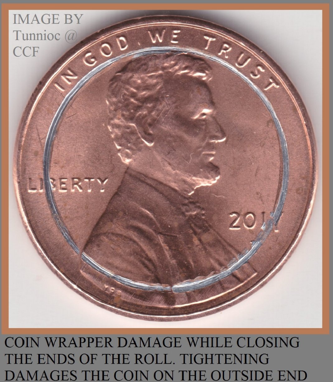2016-Penny-Weird-Circular-Mark-On-Front-Side-Of-Penny-Double-Denomination?