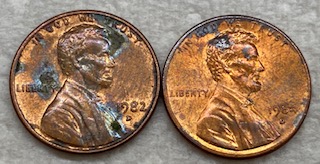 What's-Going-On-With-These-Sad-Pennies?-1982-D-And-1984-D