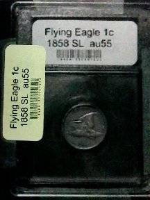 1858-Flying-Eagle-Cent-Small-Letters-AU-USCG