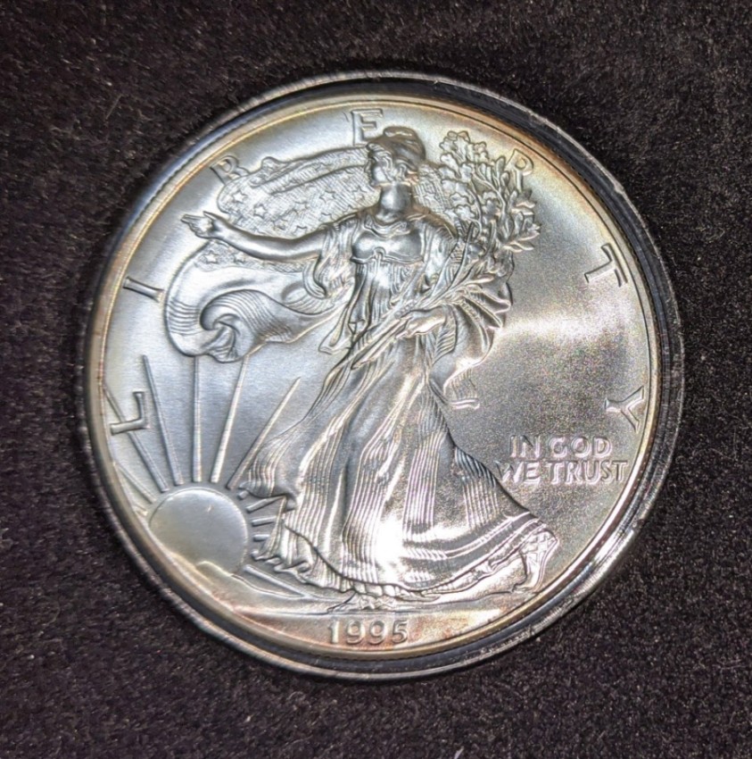 Counterfeit-Detection:-2000-P-American-Silver-Eagle