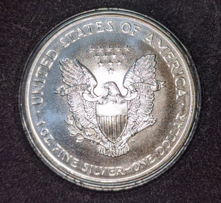 Counterfeit-Detection:-2000-P-American-Silver-Eagle