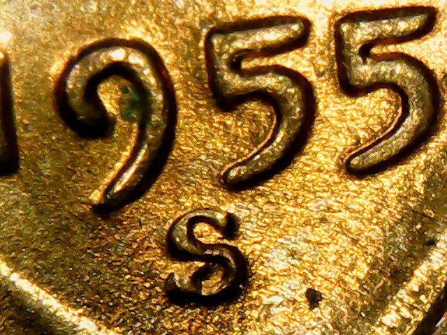 1955-S-Lincoln-Wheat-RPM-002?-Die-Crack?-Possible-DDO?