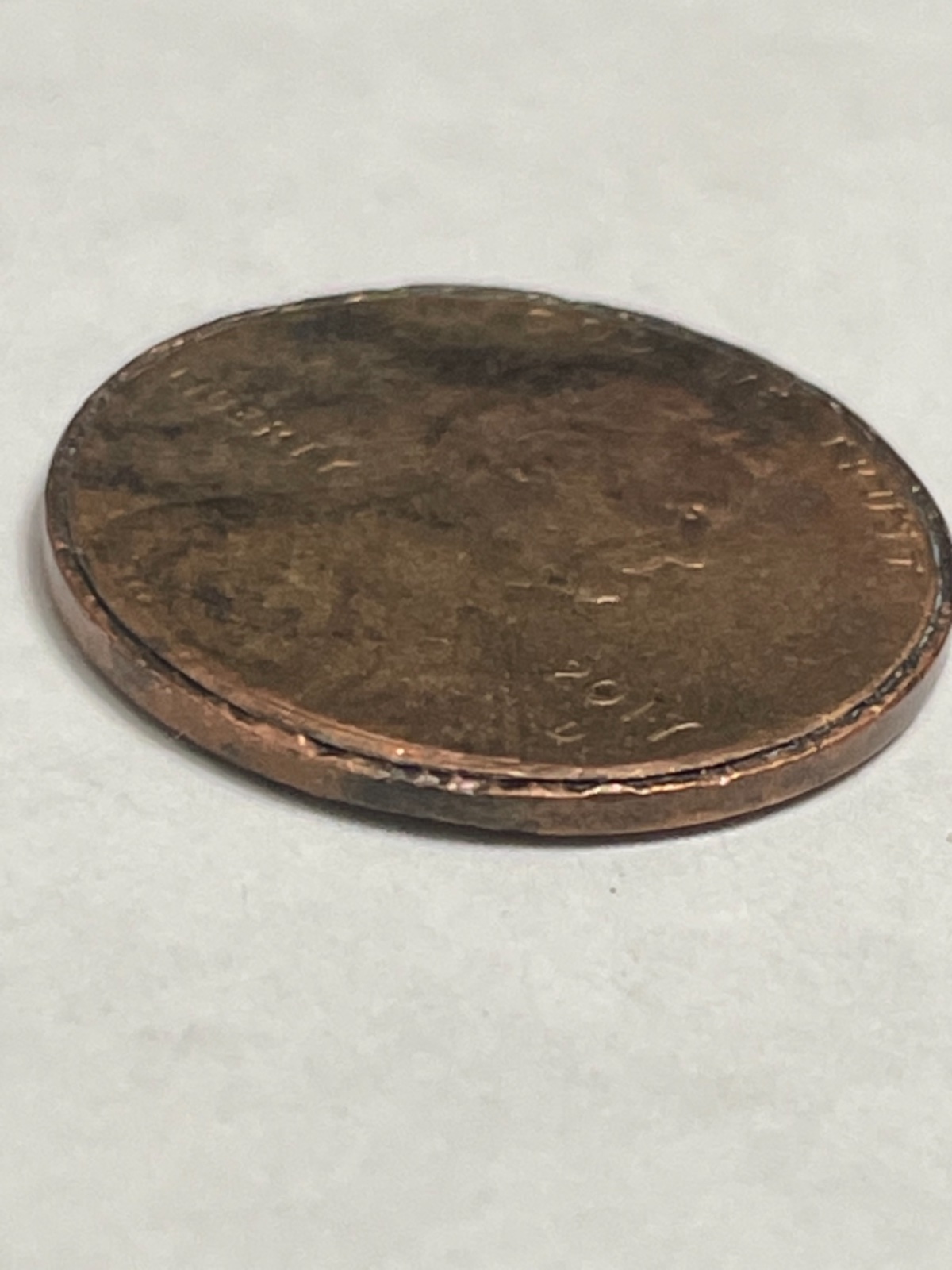 2017-D-Lincoln-Shield-Cent-Ear-Hole-Tear-In-Shield.-Wrong-Planchet-Or-Bad-Planchet?-Error-Help.