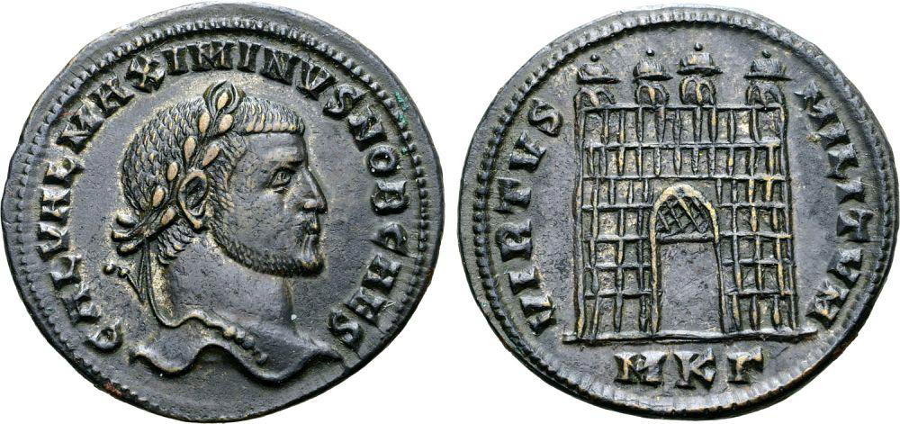 Roman-Coins-Of-The-Second-Tetrarchy-And-Later,-305-324