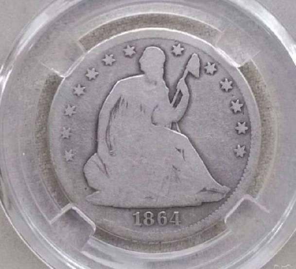 1864-S-Seated-Liberty-Half-Dolllar,-I-Wonder-If-This-Coin-Could-Get-A-Score-If-Sent-To-NGC