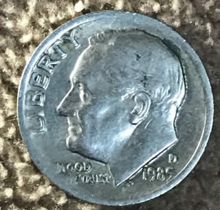1985-D-Dime.-Error?-Information?