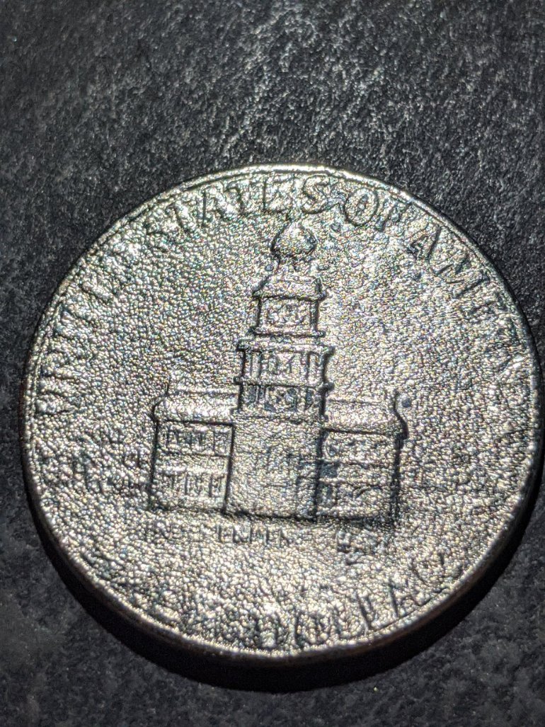 Found-This-Today...dramatic-Strike-Through-Kennedy-Bic-Half-Obverse&reverse
