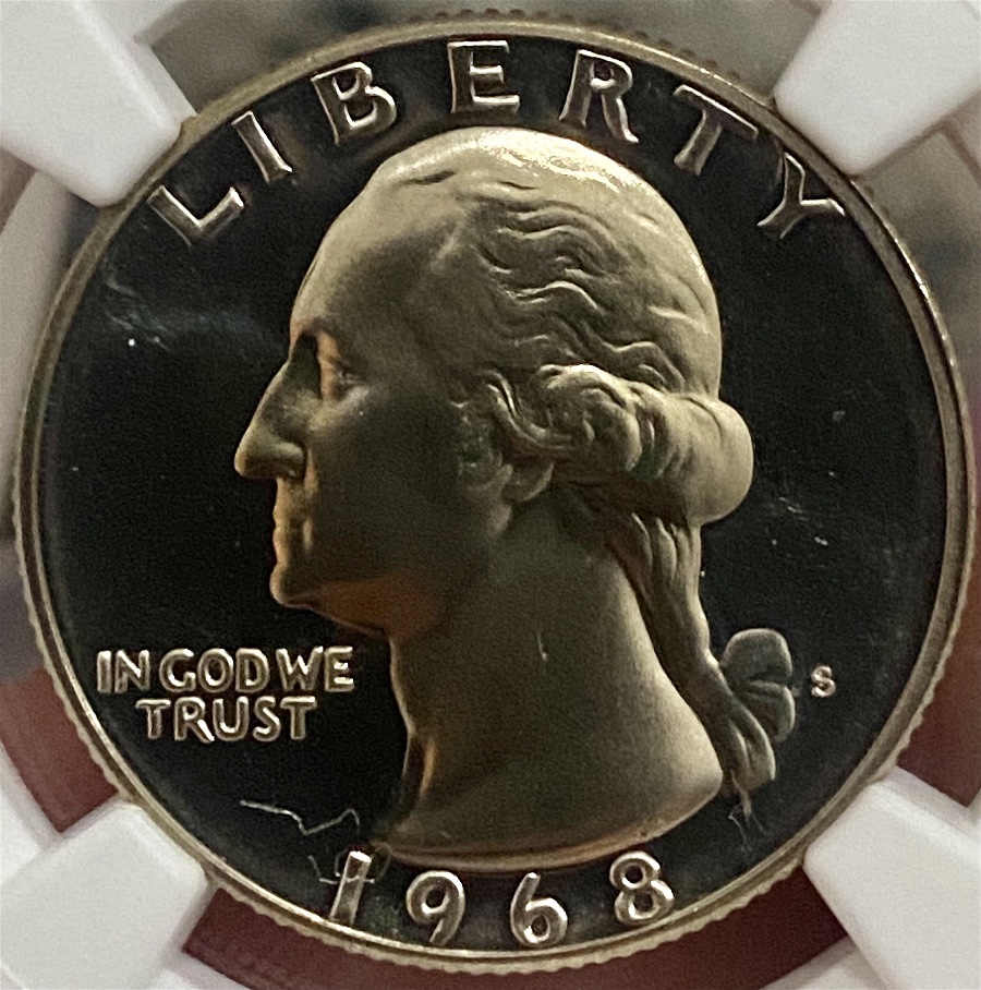 1968-S-Proof-Washington-Struck-Through-A-Hair