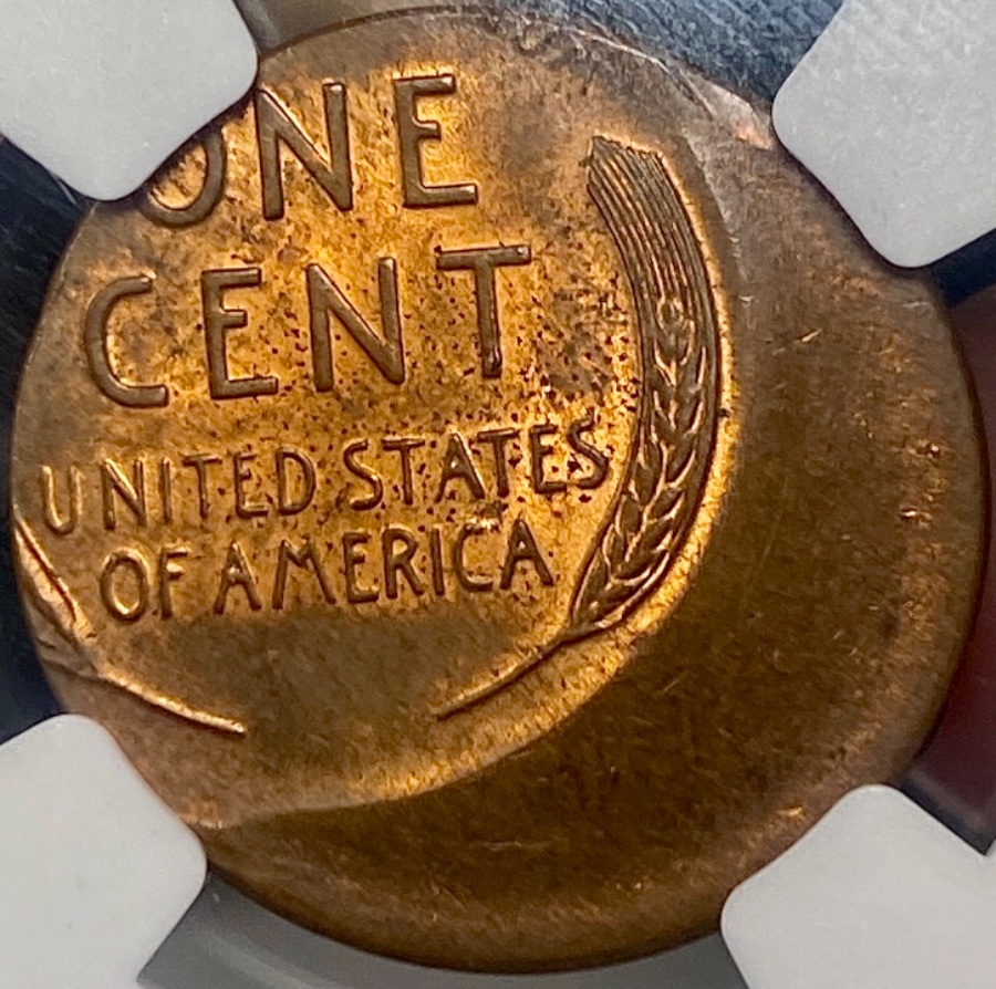 1952-D-Lincoln-30%-Off-Center-On-Odd-Planchet