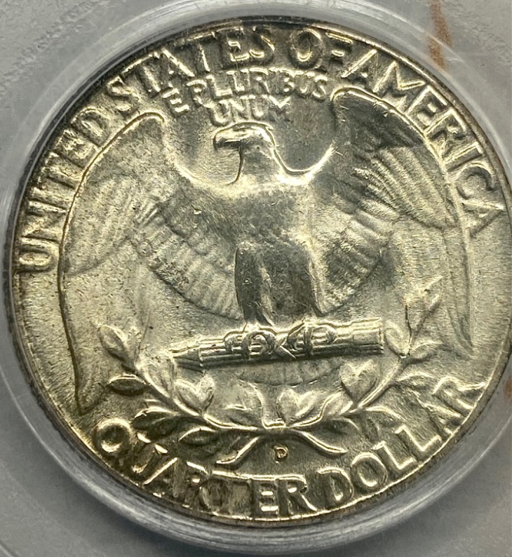 1950-D-Washington-DDR-FS-801-Unattributed-Solo-Top-Pop!-PCGS-MS-66