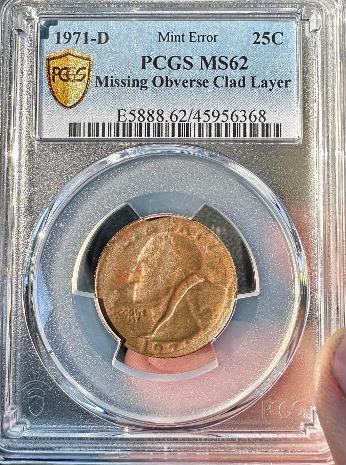 1971-D-Washington-Quarter-Missing-Clad-Layer-After-Strike-With-Huge-Strike-Through-And-Fin-Or-Cud