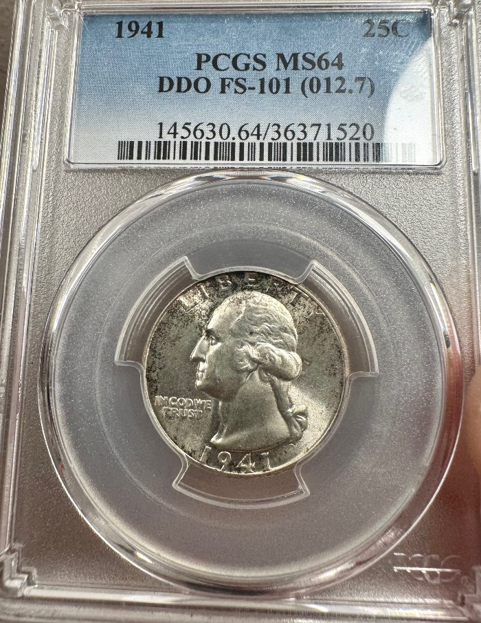 1941-P-Washington-Quarter-DDO-FS-101-PCGS-MS-64-And-My-Complete-Set-Of-MS-41-Varieties