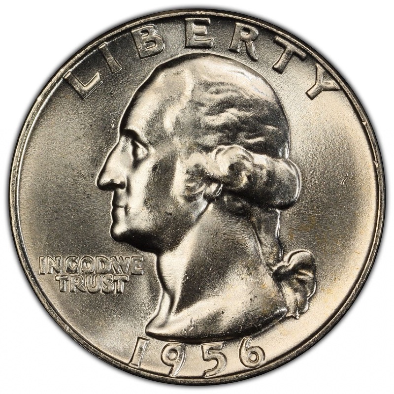 1956-D-Washington-Quarter-D/-Inverted-D-PCGS-MS-66-Top-Pop!