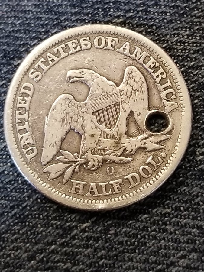 1854-Slh-Huge-O?-Dangling-From-My-Late-Grandpa's-Keys.-😲