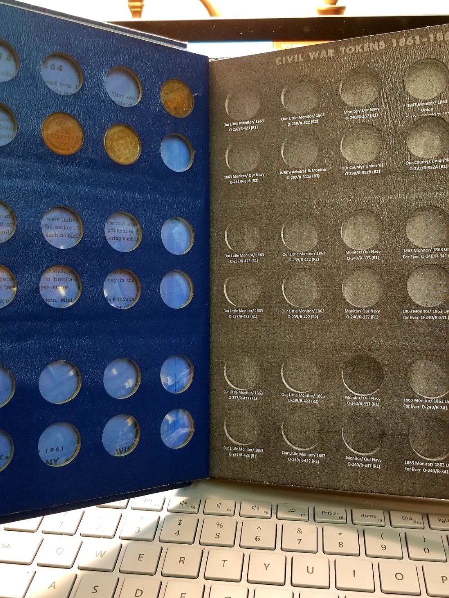 Organizing-Civil-War-Tokens