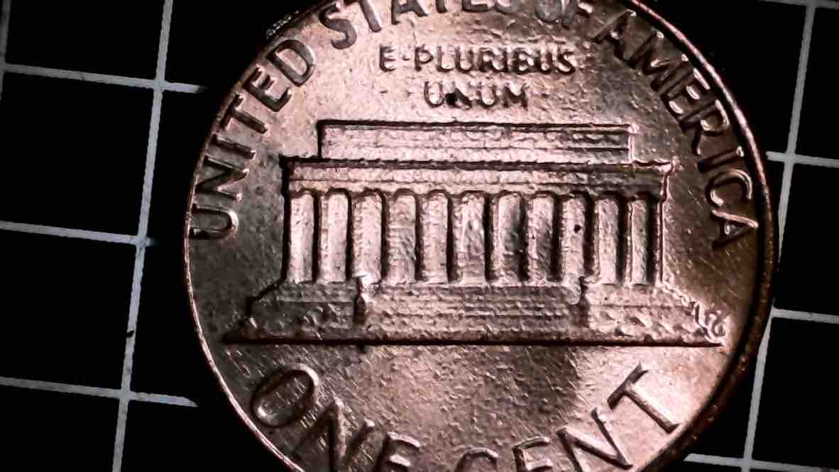 1985-Penny-With-A-Surface-I-Have-Not-Seen-On-Any-Penny,-Please-Jump-In.