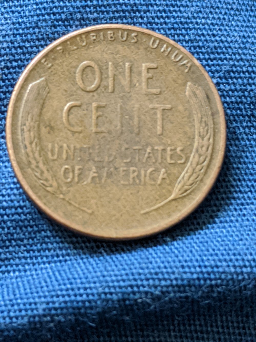 1957-D-Cent,-Filled-B-In-Liberty