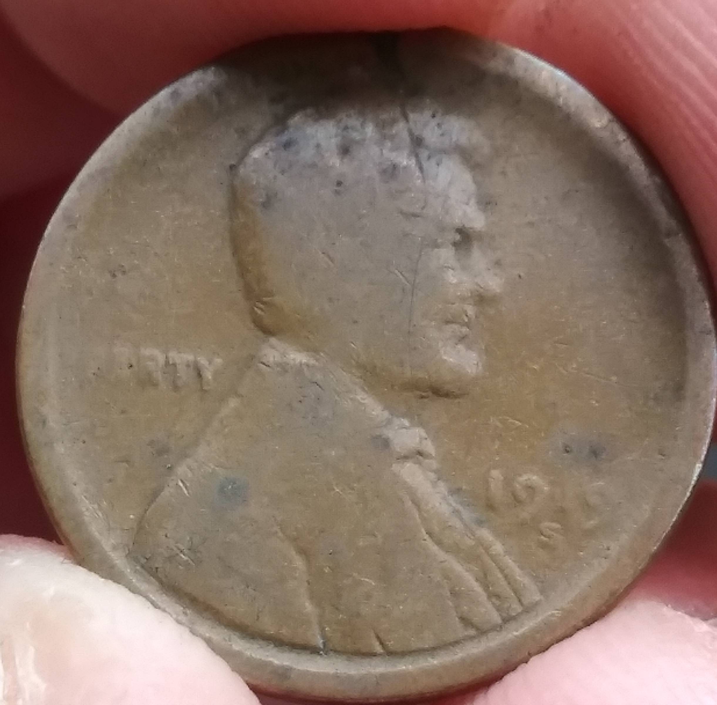 Oldest-Wheat-Cent-Find-So-Far,-1919-S,-Got-Excited-To-Soon.