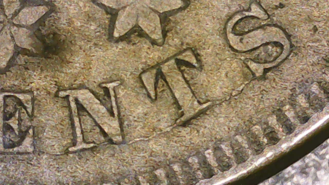 1867-Shield-Nickel.-Several-Die-Cracks.