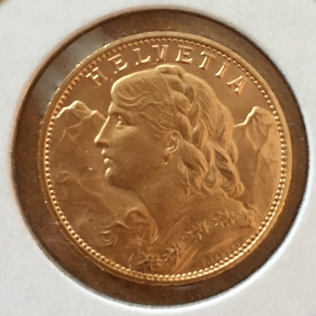 1914-B-Swiss-20-Francs:--Grading-&-Value-Help-Request?