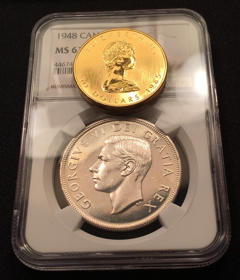 1948-Canada-Dollar,-NGC-MS-62---Subjectivity-&-Price-Question