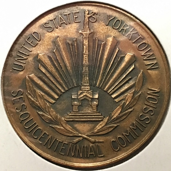 1931-Battle-Of-Yorktown-Surrender-Sesquicentennial-Commemorative-Medal
